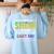 Special Teacher Daycare School Childcare Infant Teacher Women's Sweatshirt Back Print Light Blue Special Teacher Daycare School Childcare Infant Teacher Women's Sweatshirt Back Print Light Blue