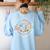 Special Teacher Music Art Library Physical Education Women's Sweatshirt Back Print Light Blue Special Teacher Music Art Library Physical Education Women's Sweatshirt Back Print Light Blue