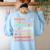 SPED Caffeinate Advocate Laminate Educate Teacher Facilitate For Men Women Women's Sweatshirt Back Print Light Blue SPED Caffeinate Advocate Laminate Educate Teacher Facilitate For Men Women Women's Sweatshirt Back Print Light Blue