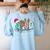 SPED Squad Special Education Teacher Autism Christmas Women Women's Sweatshirt Back Print Light Blue SPED Squad Special Education Teacher Autism Christmas Women Women's Sweatshirt Back Print Light Blue
