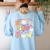 SPED Teacher Halloween Spooky Special Education Team Men Women Kids Women's Sweatshirt Back Print Light Blue SPED Teacher Halloween Spooky Special Education Team Men Women Kids Women's Sweatshirt Back Print Light Blue