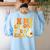 In My Spooky PRE-K Teacher Era Halloween Costume Tee Women's Sweatshirt Back Print Light Blue In My Spooky PRE-K Teacher Era Halloween Costume Tee Women's Sweatshirt Back Print Light Blue