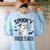 Spooky Toddler Teacher Halloween School Women's Sweatshirt Back Print Light Blue Spooky Toddler Teacher Halloween School Women's Sweatshirt Back Print Light Blue