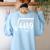 Square Root 4489 Halloween Meme 67 Math Teacher Women's Sweatshirt Back Print Light Blue Square Root 4489 Halloween Meme 67 Math Teacher Women's Sweatshirt Back Print Light Blue