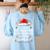 Stop Saying 6-7 Teacher Students 67 Christmas Meme 6 7 Women's Sweatshirt Back Print Light Blue Stop Saying 6-7 Teacher Students 67 Christmas Meme 6 7 Women's Sweatshirt Back Print Light Blue
