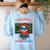 Super Hero Teacher Superheroes In Disguise Women's Sweatshirt Back Print Light Blue Super Hero Teacher Superheroes In Disguise Women's Sweatshirt Back Print Light Blue