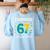 I Survived 67 Days Of School Teachers Students Meme Women's Sweatshirt Back Print Light Blue I Survived 67 Days Of School Teachers Students Meme Women's Sweatshirt Back Print Light Blue