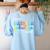 Sustantivo Maestra Fabulosa Adjetivo Spanish Teacher Women's Sweatshirt Back Print Light Blue Sustantivo Maestra Fabulosa Adjetivo Spanish Teacher Women's Sweatshirt Back Print Light Blue