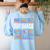 Tap Dance Words Lover Tap Dancer Dancing Teacher Women's Sweatshirt Back Print Light Blue Tap Dance Words Lover Tap Dancer Dancing Teacher Women's Sweatshirt Back Print Light Blue