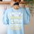 I Teach You Life Skills Home Economics Teacher Women's Sweatshirt Back Print Light Blue I Teach You Life Skills Home Economics Teacher Women's Sweatshirt Back Print Light Blue