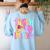 Teach Love Inspire Preppy Back To School Teacher Women Women's Sweatshirt Back Print Light Blue Teach Love Inspire Preppy Back To School Teacher Women Women's Sweatshirt Back Print Light Blue