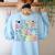 Teach Tiny Actors Theater Drama Teacher Drama Teaching Women's Sweatshirt Back Print Light Blue Teach Tiny Actors Theater Drama Teacher Drama Teaching Women's Sweatshirt Back Print Light Blue