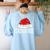 Teacher Aide Christmas Women Family Matching Group Xmas Women's Sweatshirt Back Print Light Blue Teacher Aide Christmas Women Family Matching Group Xmas Women's Sweatshirt Back Print Light Blue