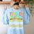 Teacher Assistant Is My Name Coordinating Teacher Aide For Men Women Women's Sweatshirt Back Print Light Blue