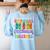Teacher We Are Like A Box Of Crayons Back To School Men Women Kids Women's Sweatshirt Back Print Light Blue Teacher We Are Like A Box Of Crayons Back To School Men Women Kids Women's Sweatshirt Back Print Light Blue