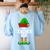 Teacher Elf Matching Family Christmas Women Men Women's Sweatshirt Back Print Light Blue Teacher Elf Matching Family Christmas Women Men Women's Sweatshirt Back Print Light Blue