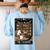 The Teacher Ghost Book Reading Books Lover Halloween Women's Sweatshirt Back Print Light Blue The Teacher Ghost Book Reading Books Lover Halloween Women's Sweatshirt Back Print Light Blue
