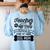Teacher Off Duty Promoted To Stay At Home Dog Mom Tshirt Men Women Women's Sweatshirt Back Print Light Blue Teacher Off Duty Promoted To Stay At Home Dog Mom Tshirt Men Women Women's Sweatshirt Back Print Light Blue