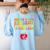 Teacher Pregnancy Announcement Clothing Expecting Teacher X-Small Women's Sweatshirt Back Print Light Blue Teacher Pregnancy Announcement Clothing Expecting Teacher X-Small Women's Sweatshirt Back Print Light Blue