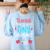Teacher Preschool Pre K Kindergarten Women's Sweatshirt Back Print Light Blue Teacher Preschool Pre K Kindergarten Women's Sweatshirt Back Print Light Blue