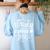 This Teacher Runs On Coffee And Jesus T Shirt Christian Tees Women's Sweatshirt Back Print Light Blue This Teacher Runs On Coffee And Jesus T Shirt Christian Tees Women's Sweatshirt Back Print Light Blue