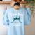 Teacher Shark Teacher For Men Women Women's Sweatshirt Back Print Light Blue
