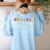 Teacher Specials The Best Part Of The Day Specials Squad Women's Sweatshirt Back Print Light Blue Teacher Specials The Best Part Of The Day Specials Squad Women's Sweatshirt Back Print Light Blue