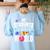 Teacher Tee My Students Are Out Of This World Space Women's Sweatshirt Back Print Light Blue Teacher Tee My Students Are Out Of This World Space Women's Sweatshirt Back Print Light Blue