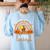 Teacher Thanksgiving Shirt Thankful For My Little Turkeys Women's Sweatshirt Back Print Light Blue Teacher Thanksgiving Shirt Thankful For My Little Turkeys Women's Sweatshirt Back Print Light Blue