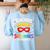 Teachers Are Just Superheroes In Disguise Fun Back To School Women's Sweatshirt Back Print Light Blue Teachers Are Just Superheroes In Disguise Fun Back To School Women's Sweatshirt Back Print Light Blue