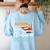 Teachers Make All Other Professions Possible Back To School For Men Women Women's Sweatshirt Back Print Light Blue