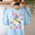 Teaching My Boos Ghost Teacher Cute Groovy Halloween Teacher Women's Sweatshirt Back Print Light Blue Teaching My Boos Ghost Teacher Cute Groovy Halloween Teacher Women's Sweatshirt Back Print Light Blue