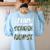 Team School Nurse Camo Teacher Student Back To School For Men Women Women's Sweatshirt Back Print Light Blue Team School Nurse Camo Teacher Student Back To School For Men Women Women's Sweatshirt Back Print Light Blue