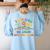 Team SPED We Grow With The Flow Special Ed Teacher Women's Sweatshirt Back Print Light Blue Team SPED We Grow With The Flow Special Ed Teacher Women's Sweatshirt Back Print Light Blue