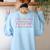 Technology Teacher Student First Day Back To School Tie Dye For Men Women Girls Kids Women's Sweatshirt Back Print Light Blue Technology Teacher Student First Day Back To School Tie Dye For Men Women Girls Kids Women's Sweatshirt Back Print Light Blue