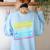 Testing Day Test Day May The Skills Be With You Teacher Women's Sweatshirt Back Print Light Blue Testing Day Test Day May The Skills Be With You Teacher Women's Sweatshirt Back Print Light Blue