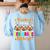 Thankful For My 3rd Grade Turkeys Thanksgiving Teacher Kids Women's Sweatshirt Back Print Light Blue Thankful For My 3rd Grade Turkeys Thanksgiving Teacher Kids Women's Sweatshirt Back Print Light Blue