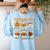 Thankful Syllables Thanksgiving Phonics Reading Teacher Fall Women's Sweatshirt Back Print Light Blue Thankful Syllables Thanksgiving Phonics Reading Teacher Fall Women's Sweatshirt Back Print Light Blue