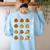 Thanksgiving Order Of Operations Thanksgiving Math Teacher Women's Sweatshirt Back Print Light Blue Thanksgiving Order Of Operations Thanksgiving Math Teacher Women's Sweatshirt Back Print Light Blue