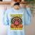 Thanksgiving I Teach Coolest Turkeys Teacher Fall Women Men Women's Sweatshirt Back Print Light Blue Thanksgiving I Teach Coolest Turkeys Teacher Fall Women Men Women's Sweatshirt Back Print Light Blue