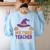 This Is My Tired Teacher Costume Halloween Premium Tri-Blend Women's Sweatshirt Back Print Light Blue This Is My Tired Teacher Costume Halloween Premium Tri-Blend Women's Sweatshirt Back Print Light Blue