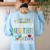 Toddler Negotiator Preschool Teacher Humor Babysitters Women's Sweatshirt Back Print Light Blue Toddler Negotiator Preschool Teacher Humor Babysitters Women's Sweatshirt Back Print Light Blue