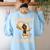 History Education Is Freedom African Map Black Teacher Women's Sweatshirt Back Print Light Blue History Education Is Freedom African Map Black Teacher Women's Sweatshirt Back Print Light Blue