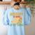 History Is Kind Of My Thing Historian Historic Teacher Job Women's Sweatshirt Back Print Light Blue