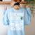 History Teacher Appreciation History Teaching Women's Sweatshirt Back Print Light Blue History Teacher Appreciation History Teaching Women's Sweatshirt Back Print Light Blue