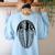 Trilobite Fossil Geology Teacher Student Geologist Women's Sweatshirt Back Print Light Blue Trilobite Fossil Geology Teacher Student Geologist Women's Sweatshirt Back Print Light Blue