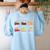 Types Of Pie Pi Day Math Teacher Geek 314 Math Pun Women's Sweatshirt Back Print Light Blue Types Of Pie Pi Day Math Teacher Geek 314 Math Pun Women's Sweatshirt Back Print Light Blue