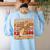 Unity Day Orange Kindness Teacher Bow Anti Bullying Be Kind Women's Sweatshirt Back Print Light Blue Unity Day Orange Kindness Teacher Bow Anti Bullying Be Kind Women's Sweatshirt Back Print Light Blue
