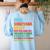 Vintage Bruh We Back No Cap Bruh We'Re Back Student Teacher Women's Sweatshirt Back Print Light Blue Vintage Bruh We Back No Cap Bruh We'Re Back Student Teacher Women's Sweatshirt Back Print Light Blue