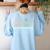 Vintage The Coolest Element Periodic Table Chemist Teacher Women's Sweatshirt Back Print Light Blue Vintage The Coolest Element Periodic Table Chemist Teacher Women's Sweatshirt Back Print Light Blue